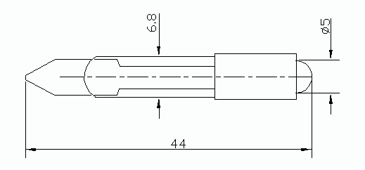 Габаритные размеры арматуры АСКМ-С-12Л-5
